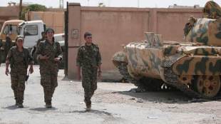 United States, US begins, sending arms to Kurdish fighters, Kurdish fighters, Kurdish fighters in Syria, Syria, Islamic State group