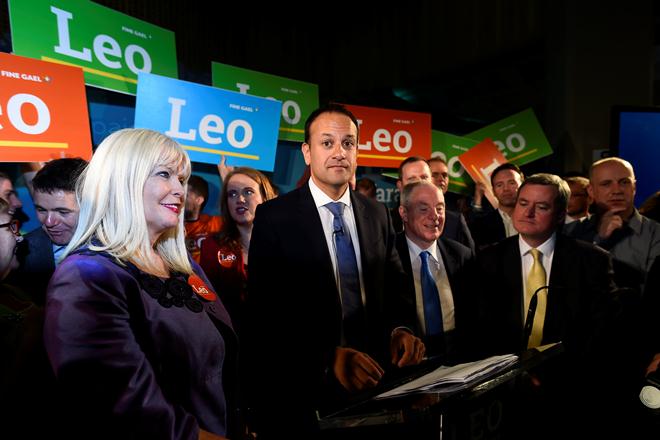 Ireland's Minister for Social Protection Leo Varadkar launches his campaign bid for Fine Gael party leader in Dublin. (Reuters) Ireland's Minister for Social Protection Leo Varadkar launches his campaign bid for Fine Gael party leader in Dublin. (Reuters)
