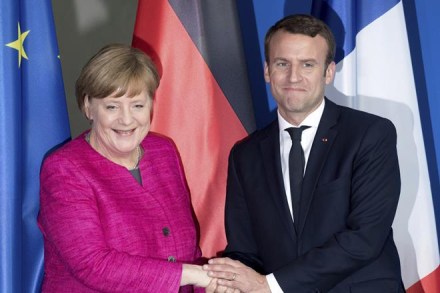 The German leader also said that she and Macron have an interest in moving forward with the establishment of a common asylum system within the EU and on the Defence Union. (Associated Press) The German leader also said that she and Macron have an interest in moving forward with the establishment of a common asylum system within the EU and on the Defence Union. (Associated Press)