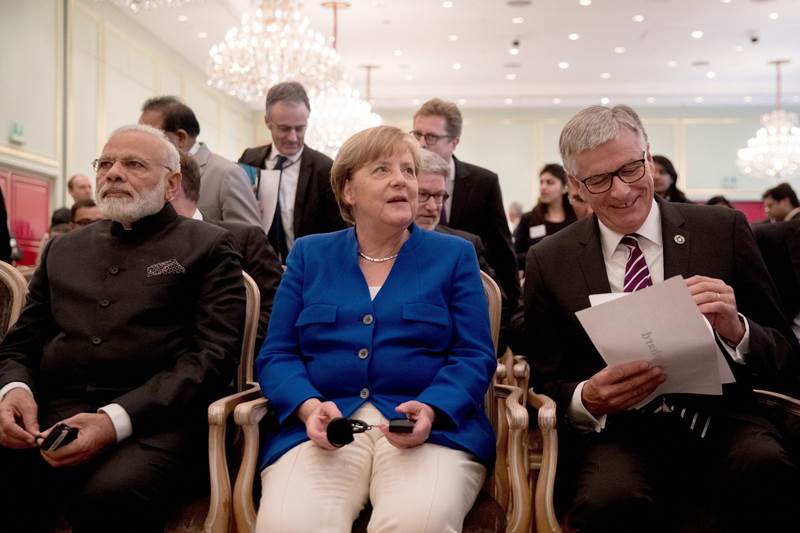 Narendra Modi, Narendra Modi visit to Germany, narendra modi in germany, Narendra Modi visit to Germany, narendra Modi, narendra Modi picture gallery, modi four nation tour, modi live, modi news, modi in germany, narendra modi news, modi images, modi germany images, modi merkel, modi russia, angela merkel, india news