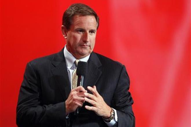 Hurd said that Oracle, which has more than $50 billion investment overseas, would like to bring that money back and invest in the US. (Reuters) Hurd said that Oracle, which has more than $50 billion investment overseas, would like to bring that money back and invest in the US. (Reuters)