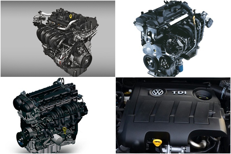 Engines: All cars have sub 1.5 litre engines. However, this is one of the few places where the Dzire loses out. It is the least powerful engine in the segment for both petrol and diesel making only 83 and 74hp respectively. However, the Dzire does trump the segment as far as fuel efficiency goes with the petrol variant claiming 22kmpl, while the diesel claims 28kmpl (which makes it India's most fuel efficient car)