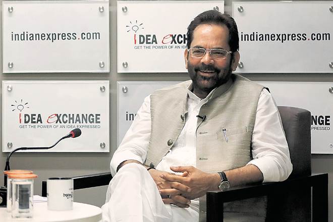 'Insecurity in any section of society is not good. The PM is speaking repeatedly to ensure trust' says Union minister of state for minority affairs Mukhtar Abbas Naqvi 'Insecurity in any section of society is not good. The PM is speaking repeatedly to ensure trust' says Union minister of state for minority affairs Mukhtar Abbas Naqvi