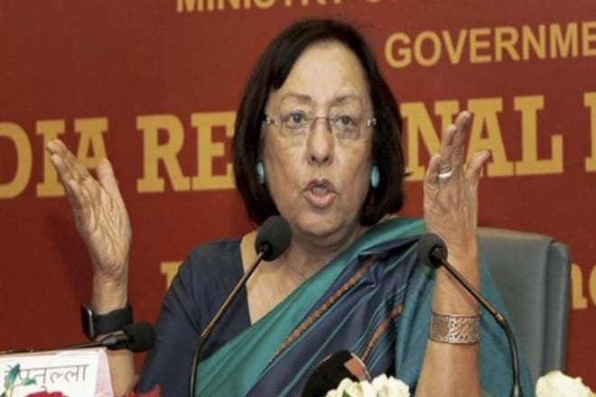 Manipur Governor, minority affairs minister, Najma Heptulla, chancellor JMC, Jamia Millia Islamia, Talat Ahmad