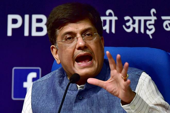 Union Power Minister Piyush Goyal. (PTI)