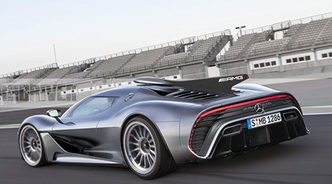 Put a Formula One V6 in a road car and the Mercedes AMG Project One is what one gets