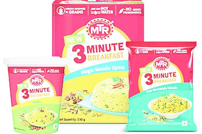 Packaged food manufacturers are offering instant traditional breakfast items to consumers