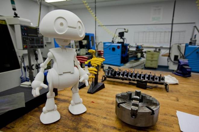 Among those products is a two-armed, 170-centimeter (5-foot-7) tall robot. Kawasaki says it is selling well because it can be adapted to a range of industrial uses by electronics makers, food processors and drug companies. (Reuters)