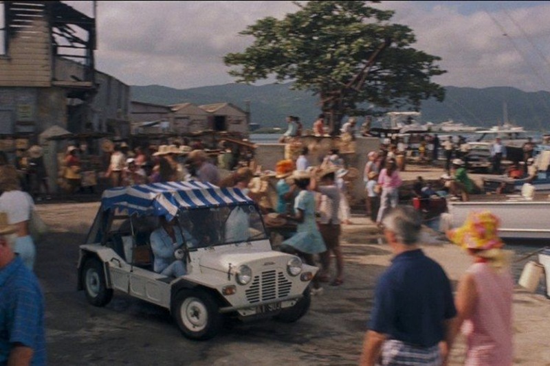 1972 Leyland Minimoke: This fugly little buggy with what appears to be a hammock for the roof may not be much to look at -- or drive -- it seems to have some kind of emotional bond with Bond. The Minimoke is the most popular Bond car after the Aston Martins having appeared -- albeit briefly in-- you only live twice, Live and let die, the spy who loved me and Moonraker. That’s four Bond movies, making it Leyland most popular (only?) car .