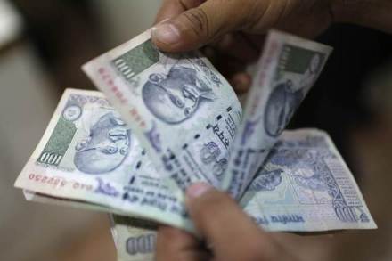 It fell as much as 1.2 percent earlier, with some traders also citing dollar demand by oil importers and offshore arbitrage-related selling as the reason for its slide. (Reuters)