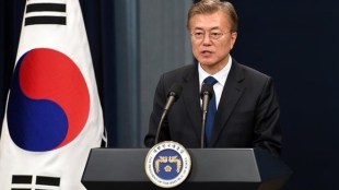 South Korea military, THAAD missile launchers, president Moon Jae-In, North Korea