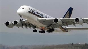 Singapore Airlines Ltd, SIA, 9 percent drop, operating profit, March, main passenger travel, stronger cargo, business