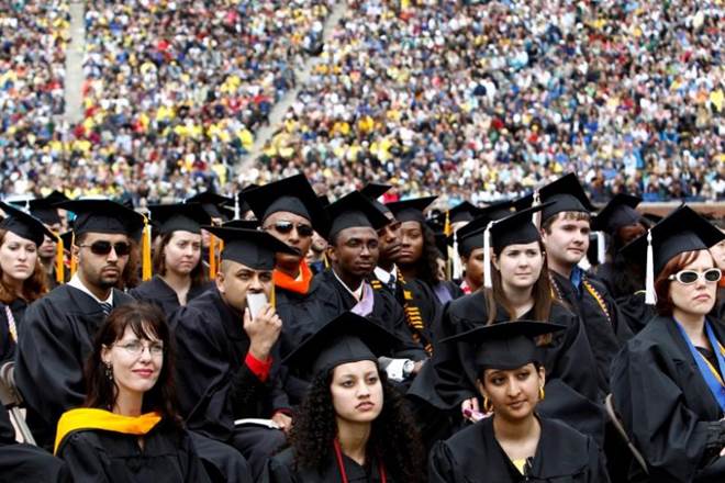 Study in US, Indians studying in US, Indian students, education, American degree stamp, MBA from US, studying abroad, H1-B visa applicants