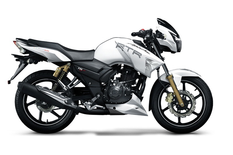 TVS Apache RTR 180: The TVS Apache RTR 180 is available in two variants, with ABS and without ABS. The ABS version carries a price tag of Rs 91,057. The Apache 180 features dual petal disc brakes at both ends but looks a bit dated with its ageing design language. The motorcycle, however still packs some tricks up its sleeve in the form of some unique features such as a digital display and also features countdown-on-ignition, speedometer and race-inspired carbon fibre cues.