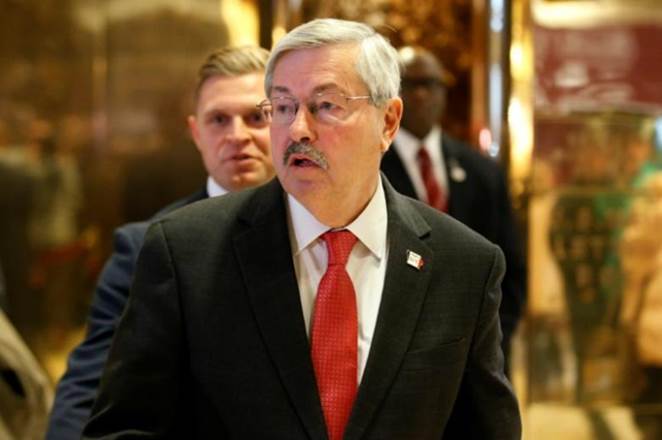 Chinese foreign ministry spokeswoman Hua Chunying expressed hope that Branstad will help the relationship "develop in a sound and steady way". (Reuters) Chinese foreign ministry spokeswoman Hua Chunying expressed hope that Branstad will help the relationship "develop in a sound and steady way". (Reuters)