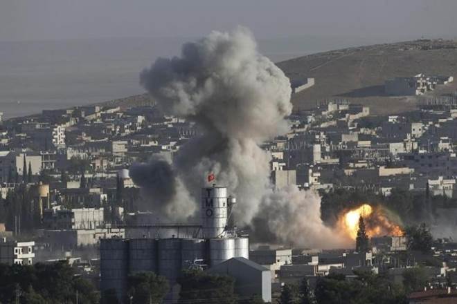 Syria, US-led coalition strike, pro-government forces, brazen attack, surprise assault