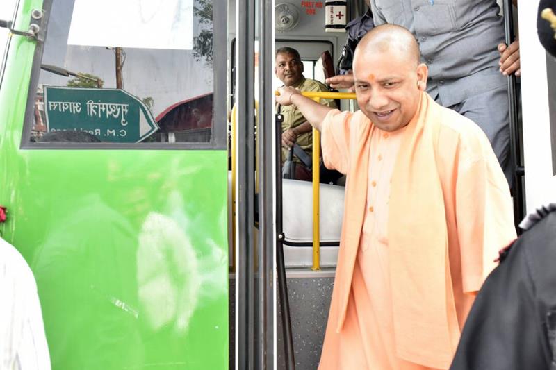 Yogi Adityanath, Yogi Adityanath buses, uttar pradesh, uttar pradesh buses, up buses, Volvo, Scania, online booking, Uttar pradesh transport, UP State Road Transport Corporation