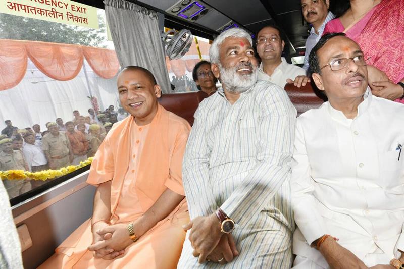 Yogi Adityanath, Yogi Adityanath buses, uttar pradesh, uttar pradesh buses, up buses, Volvo, Scania, online booking, Uttar pradesh transport, UP State Road Transport Corporation