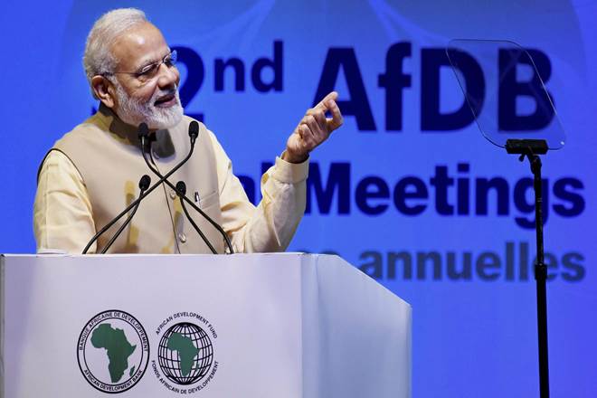  At the third India-Africa Forum Summit in 2015, India also committed $10 billion for development projects in Africa over a five-year period.(PTI)