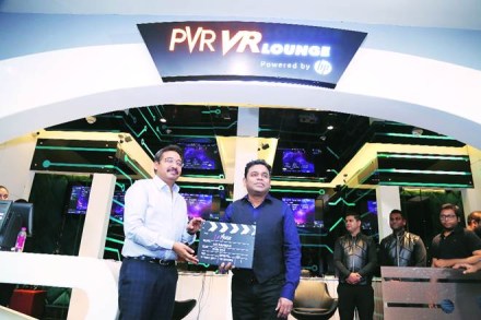 AR Rahman with Gautam Dutta, CEO, PVR, at the launch of the film Le Musk AR Rahman with Gautam Dutta, CEO, PVR, at the launch of the film Le Musk
