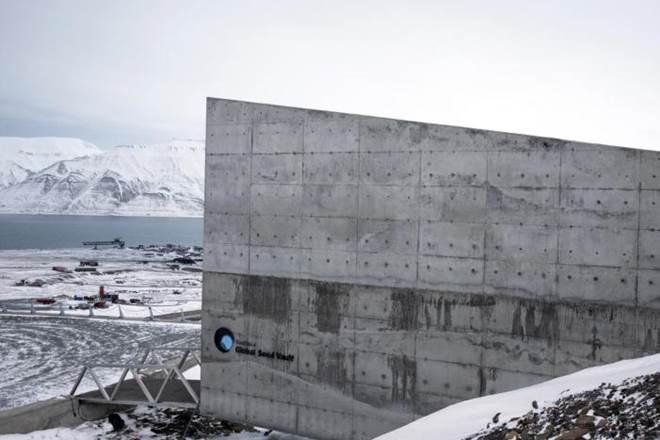 "Doomsday" seed vault entrance repaired after thaw of Arctic ice. (Reuters)