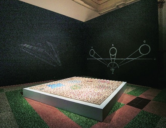 The technology for the exhibition comes from Moscow-based ArtPlay, a design centre.