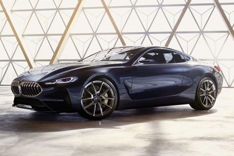 Images of BMW 8 Series concept leak day before official reveal