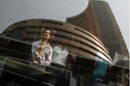 The NSE 50-share Nifty index opened higher at 9,339.65 and hit an intra-day all-time high of 9,414.75 before ending at 9,407.30, up 90.45 points, or 0.97 percent. (Reuters) The NSE 50-share Nifty index opened higher at 9,339.65 and hit an intra-day all-time high of 9,414.75 before ending at 9,407.30, up 90.45 points, or 0.97 percent. (Reuters)