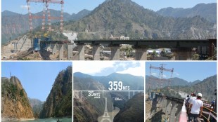 Chenab bridge, Chenab bridge images, Chenab bridge project details