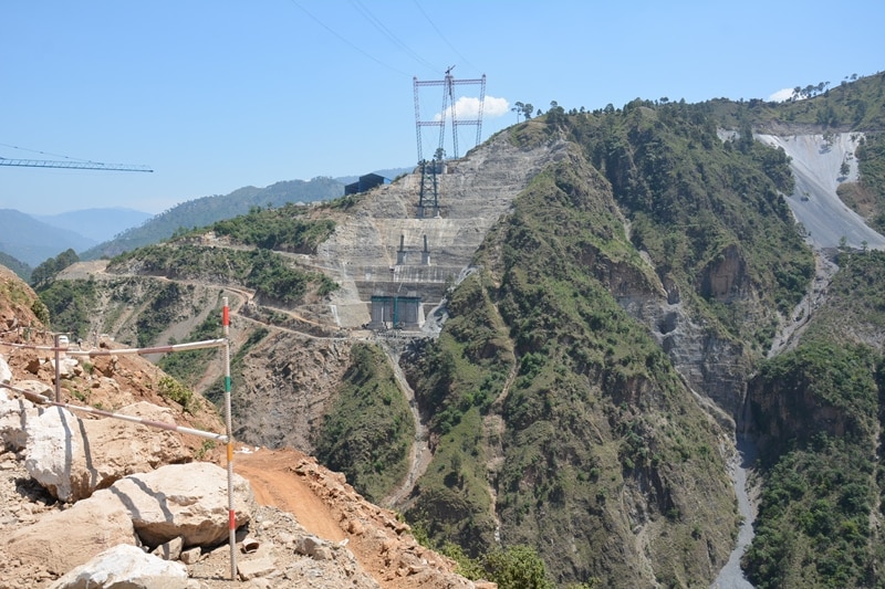 Chenab bridge, Chenab bridge images, Chenab bridge project details