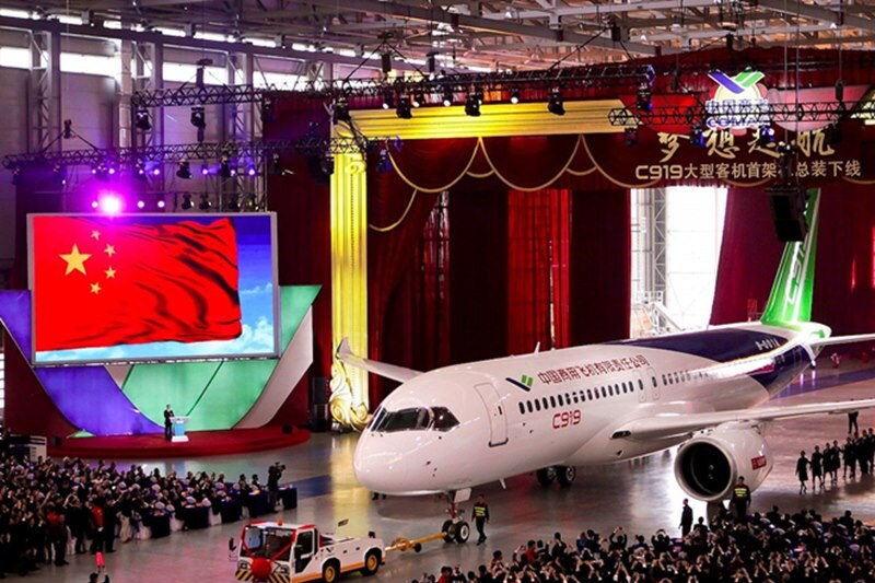 china, china passenger jet, china passenger jet c919, c919 jet, shanghai, china shanghai, comac, comac passenger jet