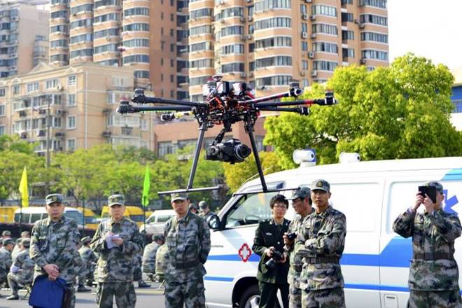 China will deploy drones, install surveillance cameras and barbed wire fencing to patrol the over 5,600-kilometre border of its restive Muslim-majority Xinjiang province. (Reuters) 