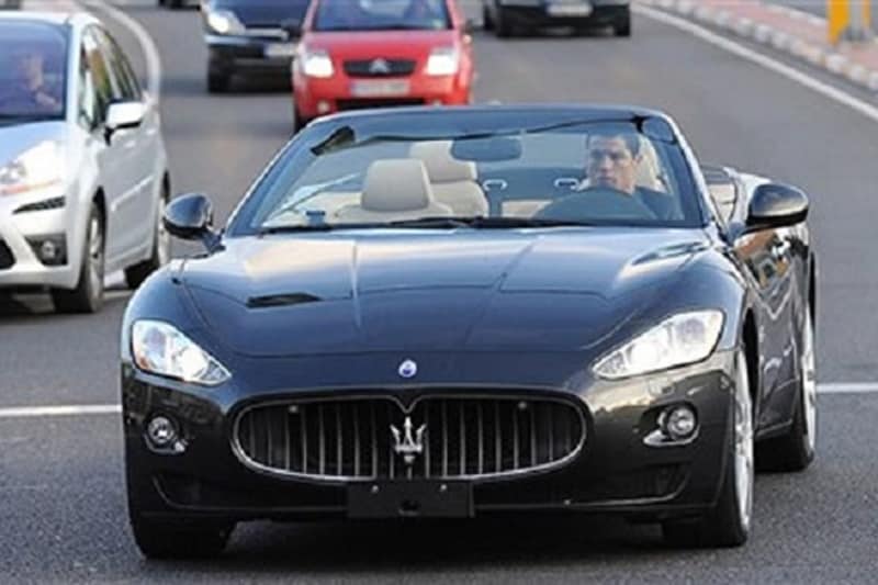 Ronaldo bought the Maserati GranCabrio in 2011 which cost him $ 140,000. There are nine other cars Ronaldo owns, namely BMW M6, Bentley Continental GTC, Mercedes-Benz C-Class Sports Coupé, Porsche Cayenne, Porsche 911 Carrera 2S Cabriolet, Porsche Cayenne Turbo, Audi Q7, Audi RS6 and a Mercedes-Benz C220 CDI. (Image: shughal)
