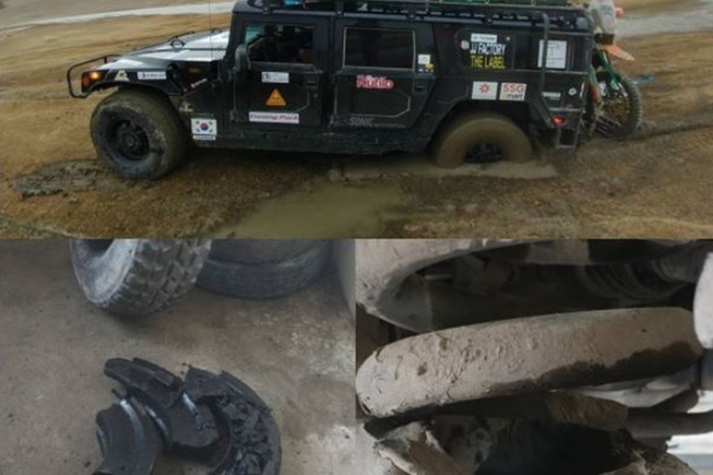 It is not all smooth driving when you plan to traverse through half the globe. Mongolia was especially a difficult terrain, as is understood by their posts on Instagram.