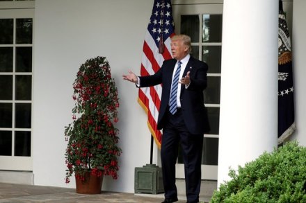 Trump indicated that he didn’t want to see a shutdown –- at least not this month. (Reuters)
