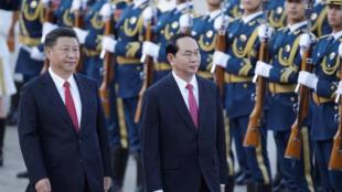 China, Vietnam,  Tran Dai Quang, Xi Jinping, South China Sea tensions