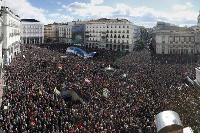 Spain, Economy, Madrid, Job, March of dignity, protest, rally Spain, Economy, Madrid, Job, March of dignity, protest, rally