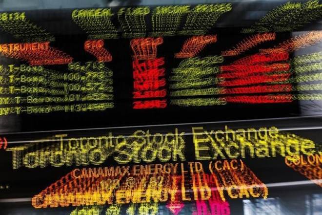 Canada, Stock Index edged, Banks, resource stocks, week offsets, TSX