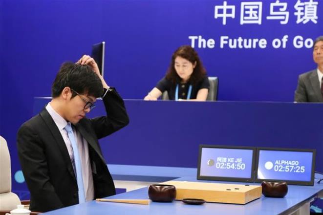 Google’s latest effort to thaw relations with China involves an artificial intelligence pow-wow -- and a game of Go. (Reuters)