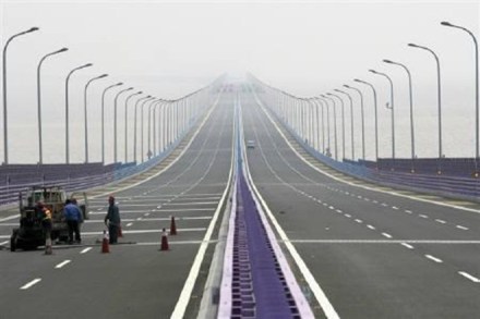 The 55-km bridge connects Zhuhai in Guangdong province with Hong Kong and Macao. (Representative image: Reuters)