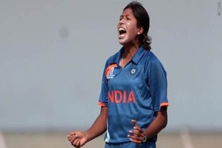 The 34-year-old Goswami, hailing from a small town called Chakdaha from Nadia district of West Bengal, made her debut way back in 2002. (BCCI)