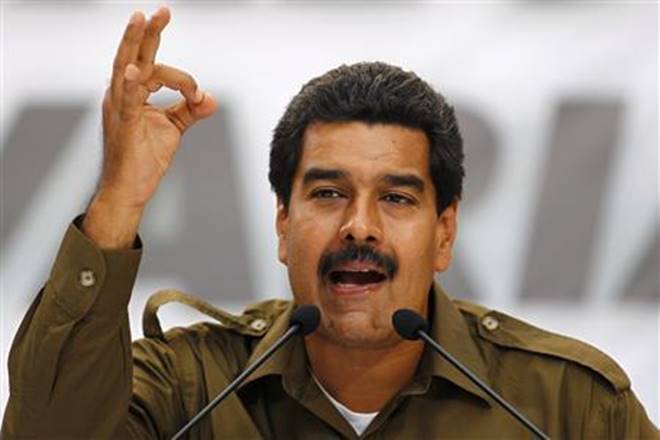 "Trump has his hands infected and stuck deeply into this conspiracy and this attack that has as its objective taking political control in Venezuela, recolonizing Venezuela," Maduro claimed. (Reuters) "Trump has his hands infected and stuck deeply into this conspiracy and this attack that has as its objective taking political control in Venezuela, recolonizing Venezuela," Maduro claimed. (Reuters)
