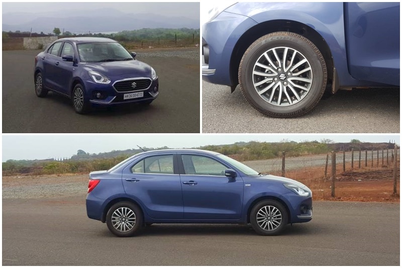 First up, the Dzire gets an all new modern design. It is based on the company's 'Heartect' B-platform that has made the car weigh lesser by up to 105 kg for the diesel and 85 kg for the petrol versions. It comes with LED projector headlamps with DRLs (Daytime Running Lamps), LED tail lamps, OVRMs (Outside Rear View Mirrors) with turn indicators, chrome embellished front grille and 15-inch alloy wheels. How many of the features will be available in your car depends upon the variant you choose.