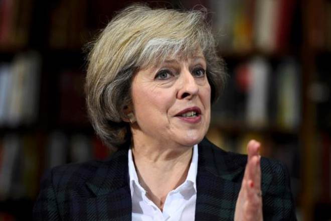 British Prime Minister Theresa May. (Reuters) British Prime Minister Theresa May. (Reuters)