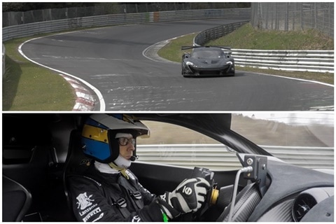 Watch: The very quick and rare McLaren P1 LM sets new Nurburgring lap record