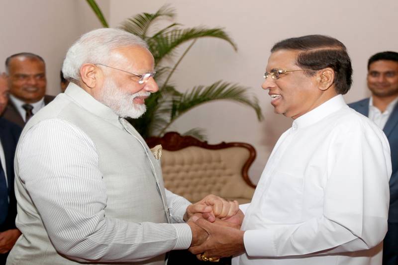 PM Narendra Modi, Sri Lanka, Buddhist Seema Malaka temple, Colombo, narendra modi srilanka visit, Ranil Wickremesinghe, United Nations Vesak Day celebrations
