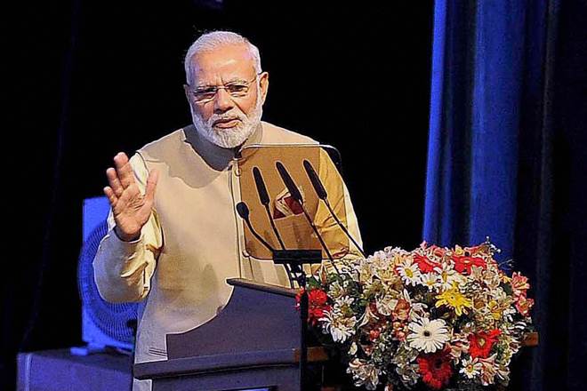 Prime Minister Narendra Modi at an event. (PTI) Prime Minister Narendra Modi at an event. (PTI)