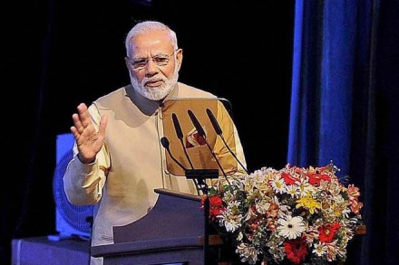 Prime Minister Narendra Modi at an event. (PTI)