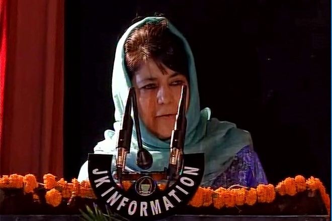 mehbooba mufti, narendra modi, jammu and kashmir, mehbooba mufti speech, mufti speech, jk chief minister speech, jammu and kashmir cm speech, mufti speech, prime minister narendra modi
