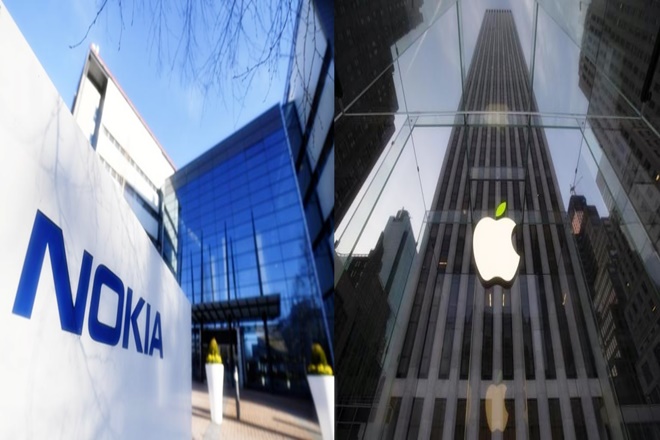 Apple Inokia Apple-Nokia war: Tech giants sign business deal after patent dispute ...